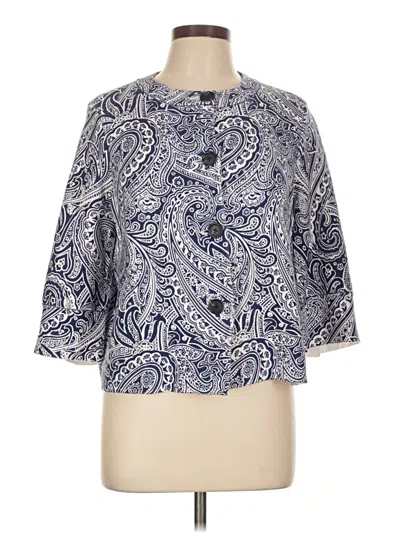 Pre-owned J. Mclaughlin Jacket In Blue