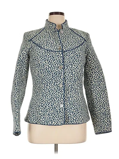 Pre-owned J. Mclaughlin Jacket In Blue