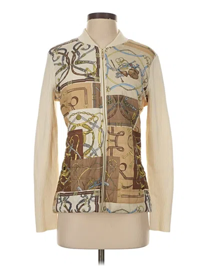 Pre-owned J. Mclaughlin Jacket In Gold