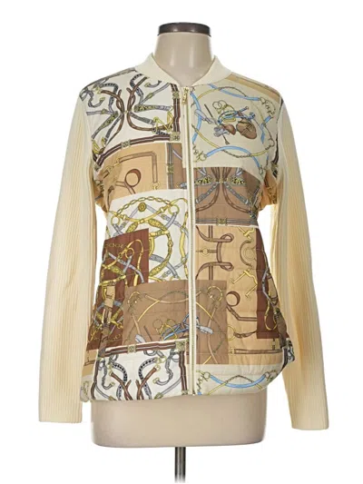 Pre-owned J. Mclaughlin Jacket In Gold