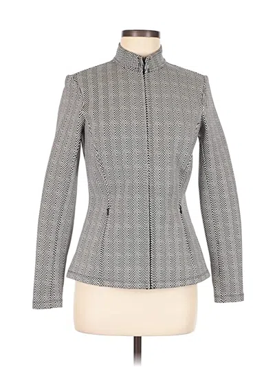 Pre-owned J. Mclaughlin Jacket In Gray