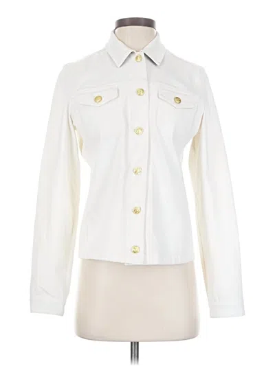 Pre-owned J. Mclaughlin Jacket In White