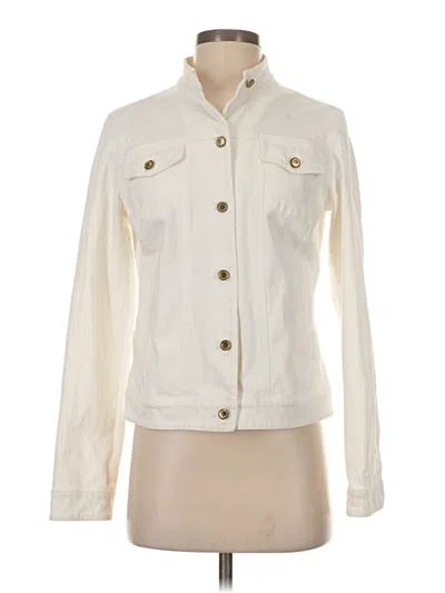 Pre-owned J. Mclaughlin Jacket In White