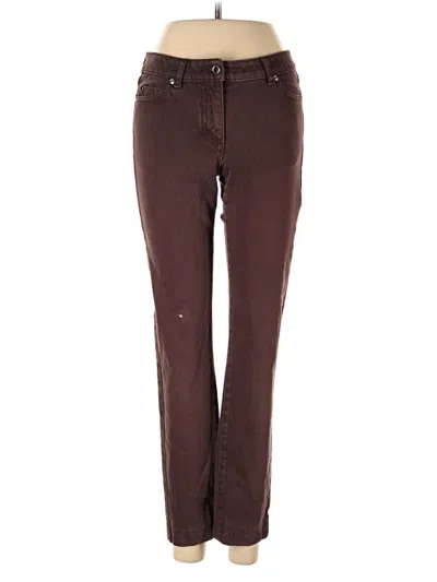 Pre-owned J. Mclaughlin Jeans In Brown