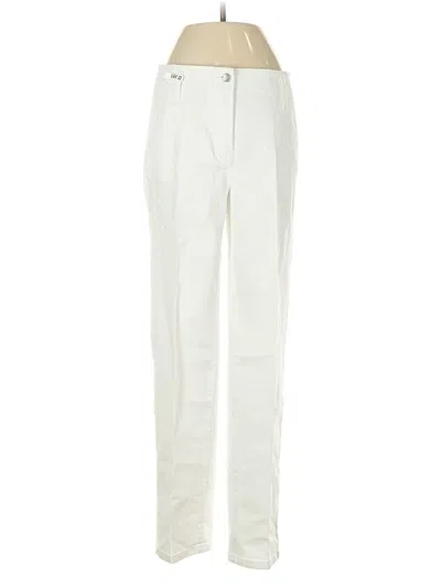 Pre-owned J. Mclaughlin Jeans In Ivory