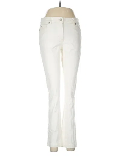 Pre-owned J. Mclaughlin Jeans In Ivory