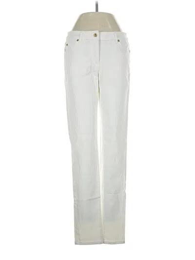 Pre-owned J. Mclaughlin Jeans In Ivory