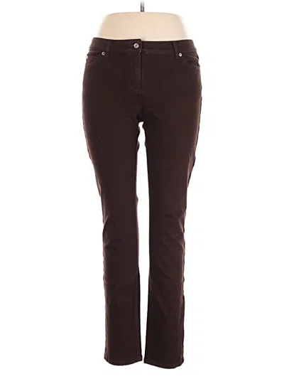 Pre-owned J. Mclaughlin Jeggings In Brown