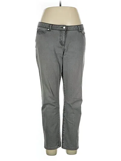Pre-owned J. Mclaughlin Jeggings In Gray