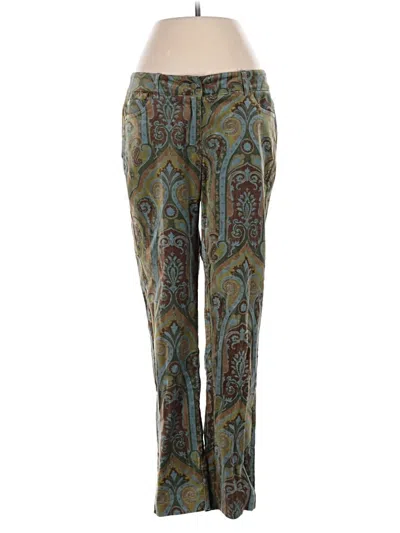 Pre-owned J. Mclaughlin Jeggings In Green