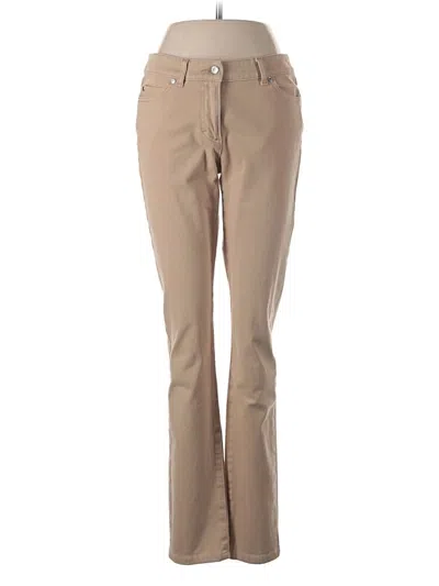 Pre-owned J. Mclaughlin Khaki Pant In Brown