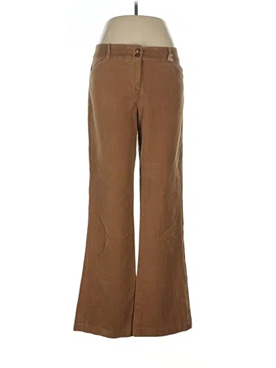 Pre-owned J. Mclaughlin Khaki Pant In Brown