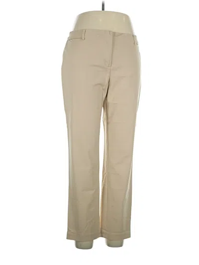Pre-owned J. Mclaughlin Khaki Pant In Brown