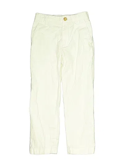 Pre-owned J. Mclaughlin Kids' Khaki Pant In White