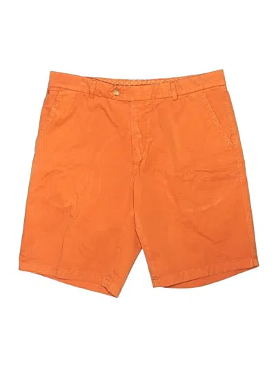 Pre-owned J. Mclaughlin Khaki Shorts In Orange