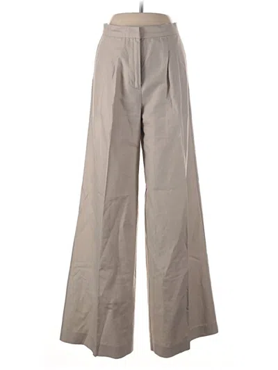 Pre-owned J. Mclaughlin Linen Pants In Gray