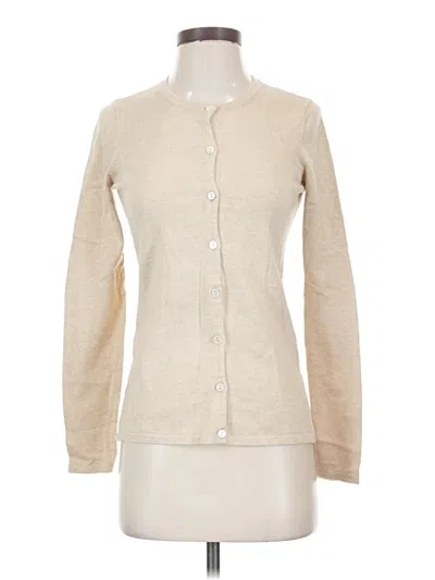 Pre-owned J. Mclaughlin Long Sleeve Blouse In Ivory