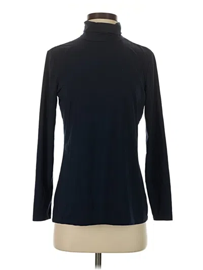 Pre-owned J. Mclaughlin Long Sleeve Turtleneck In Black