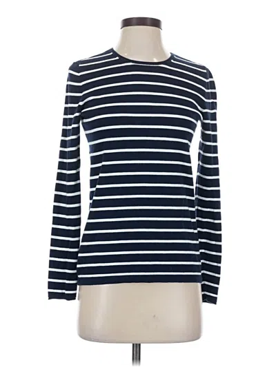 Pre-owned J. Mclaughlin Long Sleeve Turtleneck In Blue