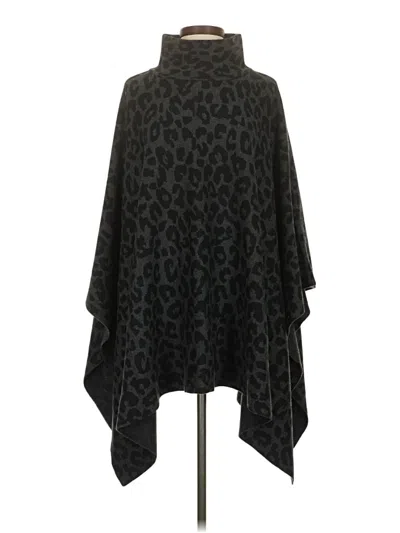 Pre-owned J. Mclaughlin Poncho In Black