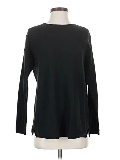 Pre-owned J. Mclaughlin Pullover Sweater In Black