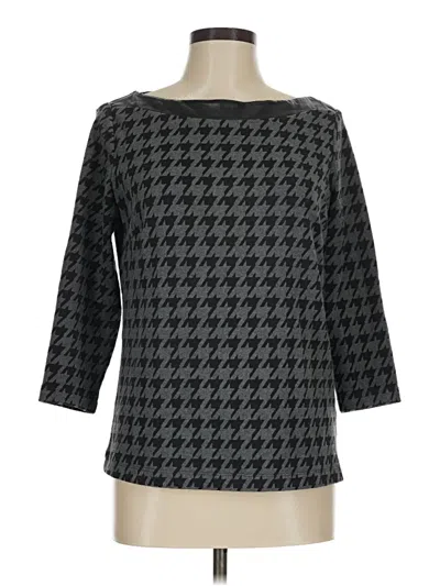 Pre-owned J. Mclaughlin Pullover Sweater In Black