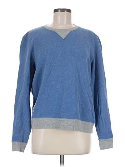 Pre-owned J. Mclaughlin Pullover Sweater In Blue