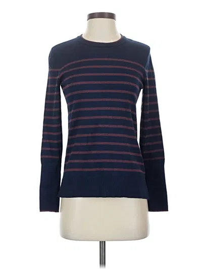 Pre-owned J. Mclaughlin Pullover Sweater In Blue