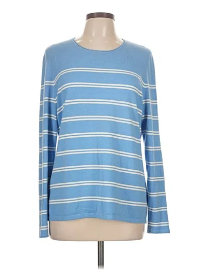 Pre-owned J. Mclaughlin Pullover Sweater In Blue