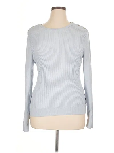Pre-owned J. Mclaughlin Pullover Sweater In Blue