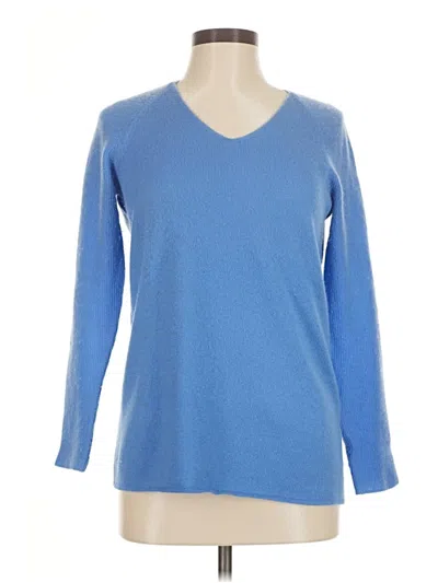 Pre-owned J. Mclaughlin Pullover Sweater In Blue