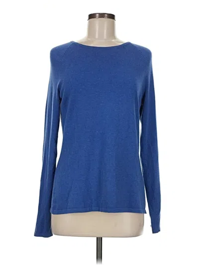 Pre-owned J. Mclaughlin Pullover Sweater In Blue