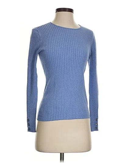 Pre-owned J. Mclaughlin Pullover Sweater In Blue