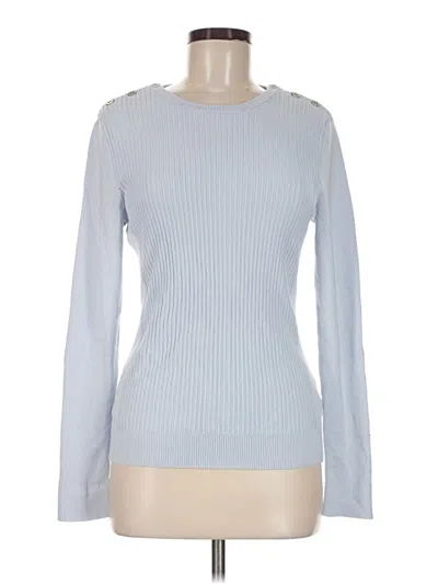 Pre-owned J. Mclaughlin Pullover Sweater In Blue