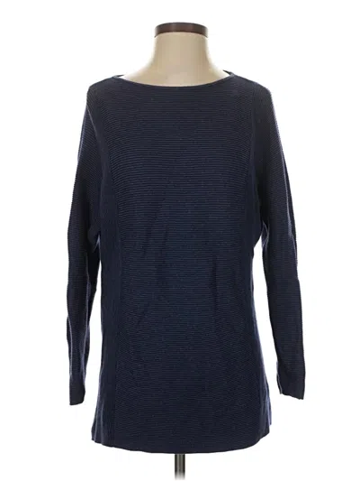 Pre-owned J. Mclaughlin Pullover Sweater In Blue