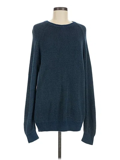 Pre-owned J. Mclaughlin Pullover Sweater In Blue