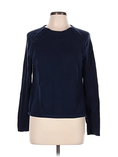 Pre-owned J. Mclaughlin Pullover Sweater In Blue