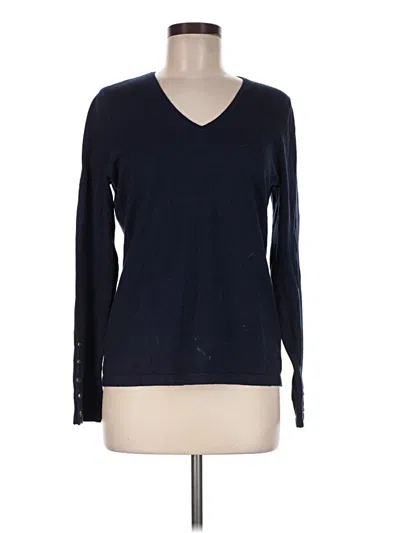 Pre-owned J. Mclaughlin Pullover Sweater In Blue