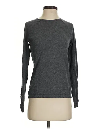 Pre-owned J. Mclaughlin Pullover Sweater In Gray