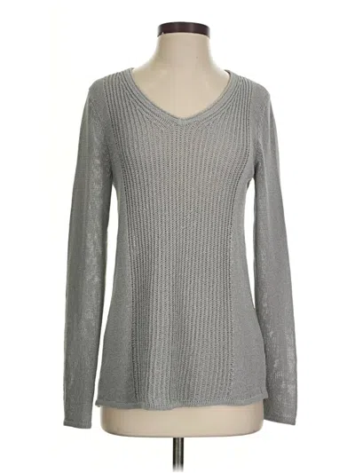 Pre-owned J. Mclaughlin Pullover Sweater In Gray