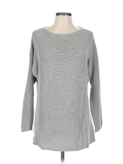 Pre-owned J. Mclaughlin Pullover Sweater In Gray
