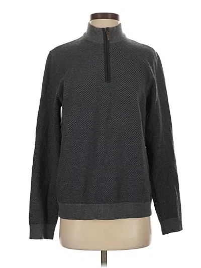 Pre-owned J. Mclaughlin Pullover Sweater In Gray