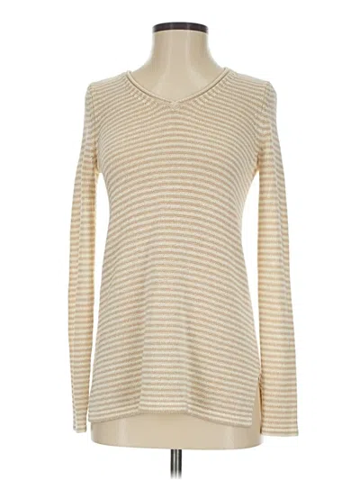 Pre-owned J. Mclaughlin Pullover Sweater In Ivory