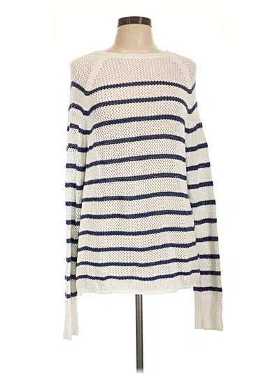 Pre-owned J. Mclaughlin Pullover Sweater In Ivory