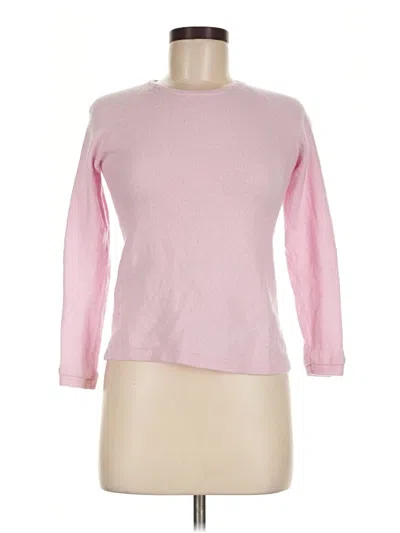 Pre-owned J. Mclaughlin Pullover Sweater In Pink