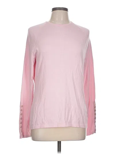 Pre-owned J. Mclaughlin Pullover Sweater In Pink