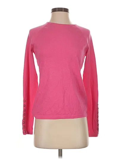 Pre-owned J. Mclaughlin Pullover Sweater In Pink