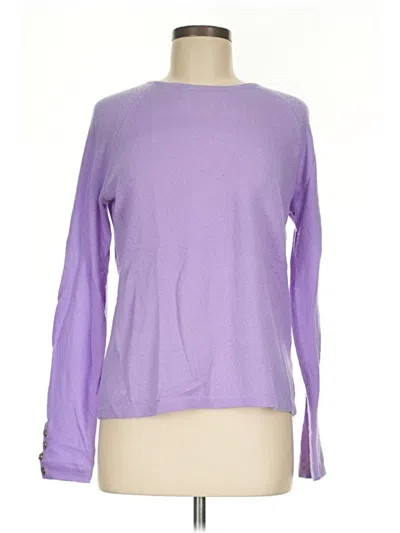 Pre-owned J. Mclaughlin Pullover Sweater In Purple