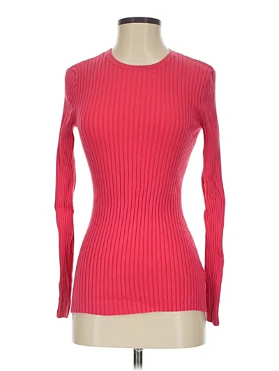 Pre-owned J. Mclaughlin Pullover Sweater In Red