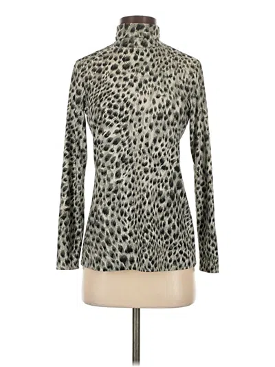 Pre-owned J. Mclaughlin Pullover Sweater In Silver